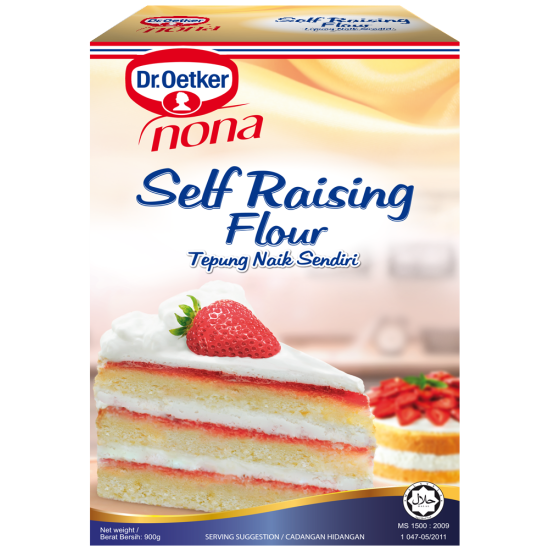 NONA SELF RAISING FLOUR 900G