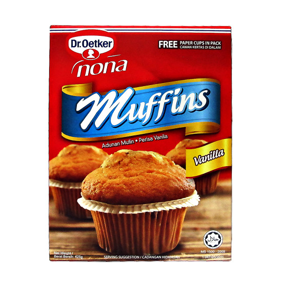 NONA MUFFINS VANILLA 425G