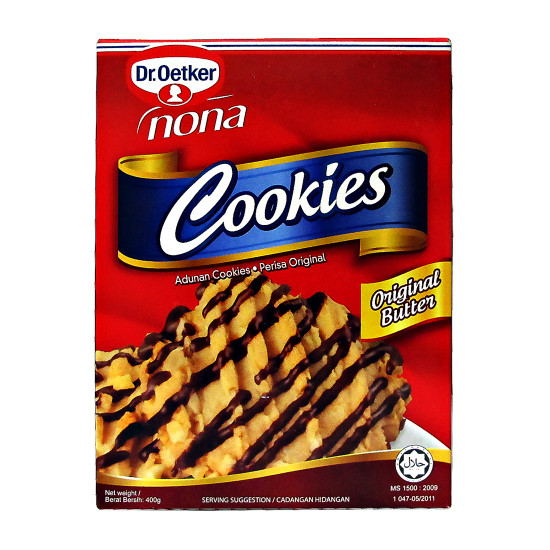 NONA COOKIES ORIGINAL BUTTER 400GM