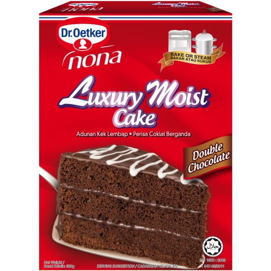 NONA DOUBLE CHOCOLATE MOIST CAKE 520GM