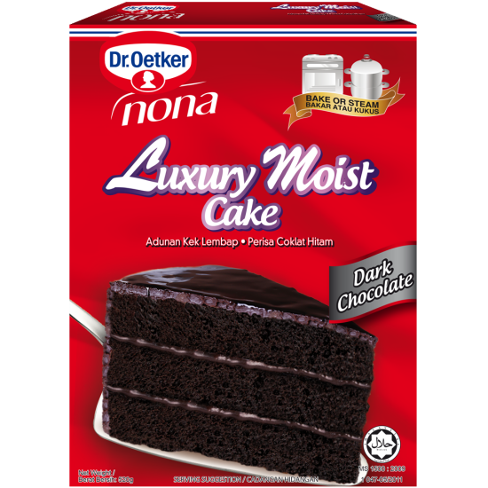 NONA DARK CHOCOLATE MOIST CAKE 520GM