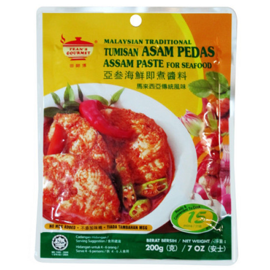 TEAN'S GOURMENT ASSOM FISH PASTE 200G