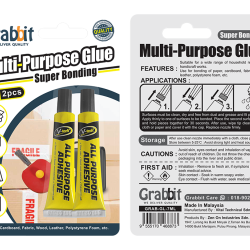 GRABBIT MULTIPURPOSE GLUE 2PCS GRABBIT MULTIPURPOSE GLUE 2PCS