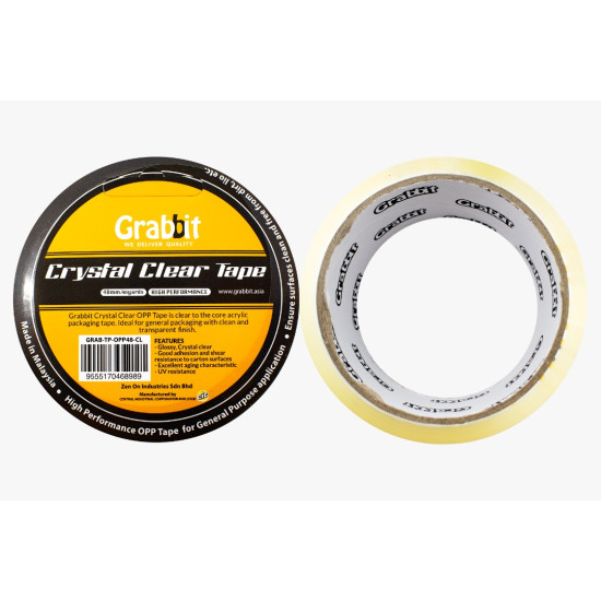 GRABBIT CIC CRYSTAL OPP TAPE 48MMx40YD