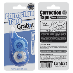 GRABBIT MDK CORRECTION TAPE L/BLUE
