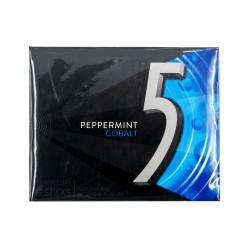 5 GUM PEPPERMINT COBALT SUGARFREE CHEWING GUM 5 GUM PEPPERMINT COBALT SUGARFREE CHEWING GUM