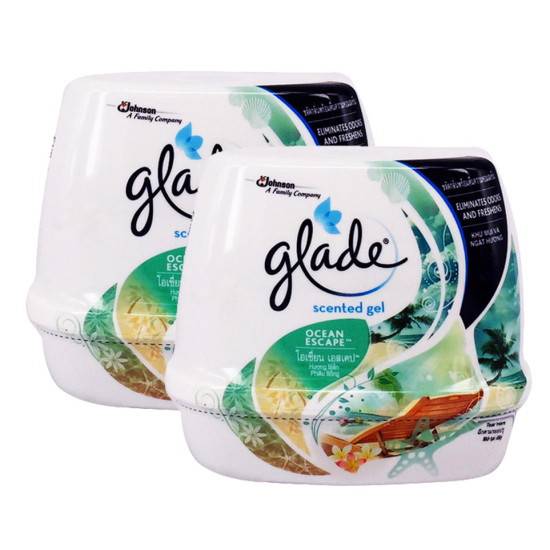 GLADE- SCENTED GEL OCEAN (TWIINPACK) 180G*2