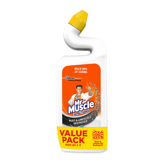 MR MUSCLE RUST & LIMESCALE (TWIN PACK) 500ML*2