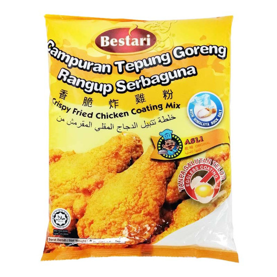 BESTARI CRISPY FRIED CHICKEN COATING ORI 1KG