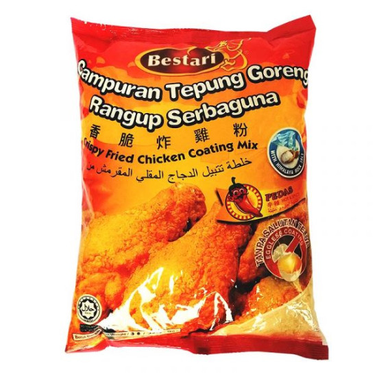 BESTARI FRIED CHICKEN COATING HOT&SPICY 1KG