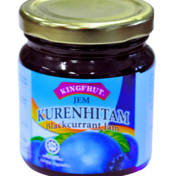 KINGFRUIT JAM - BLACKCURRANT 240GM KINGFRUIT JAM - BLACKCURRANT 240GM