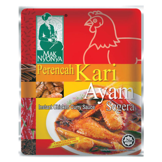 MAK NYONYA INSTANT CHICKEN CURRY SAUCE 200G