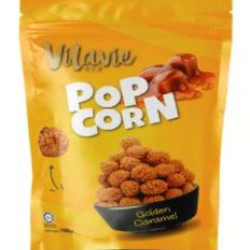 VILAVIE POPCORN GOLDEN CARAMEL FLAVOR 100GM VILAVIE POPCORN GOLDEN CARAMEL FLAVOR 100GM