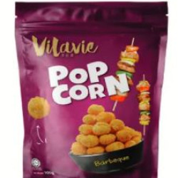VILAVIE POPCORN BBQ FLAVOR 100GM VILAVIE POPCORN BBQ FLAVOR 100GM