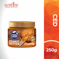 CED PEANUT BUTTER CRUNCHY 250GM CED PEANUT BUTTER CRUNCHY 250GM