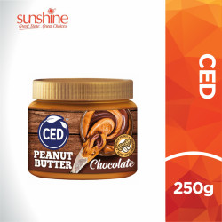 CED PEANUT BUTTER CHOCOLATE 250GM CED PEANUT BUTTER CHOCOLATE 250GM