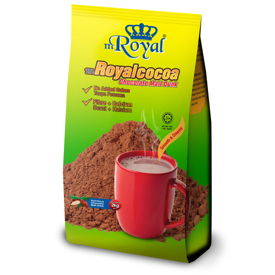 M ROYAL PURE CHOCOLATE POWDER 2KG