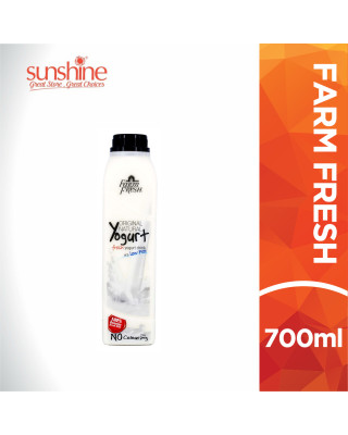 FARM FRESH YOGURT DRINK ORIGINAL NATURAL 700ML