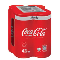 COCA COLA LIGHT 320ML*4