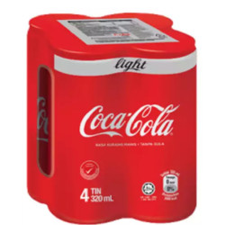 COCA COLA LIGHT 320ML*4 COCA COLA LIGHT 320ML*4