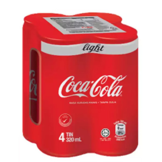 COCA COLA LIGHT 320ML*4