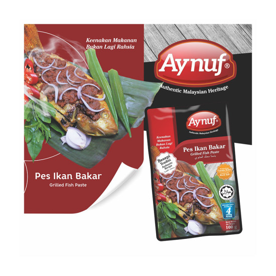 AYNUF PES IKAN BAKAR 100G