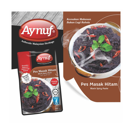 AYNUF PES MASAK HITAM 100G