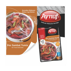 AYNUF PES SAMBAL TUMIS 100G AYNUF PES SAMBAL TUMIS 100G