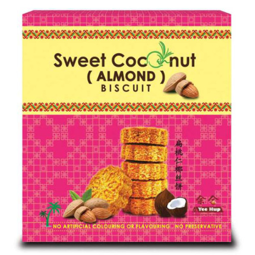 YEW HUP SWEET COCONUT ALMOND BISCUIT 170GM