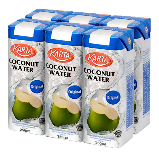 KARTA COCONUT WATER 250ML*6