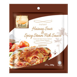 MYKUALI HAINAN SOUR AND SPICY PASTE 200G MYKUALI HAINAN SOUR AND SPICY PASTE 200G