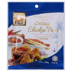 MYKUALI INSTANT SATAY CHICKEN PASTE 200G MYKUALI INSTANT SATAY CHICKEN PASTE 200G