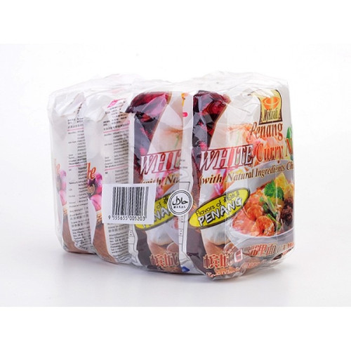 MYKUALI PENANG WHITE CURRY MEE 110GM*4