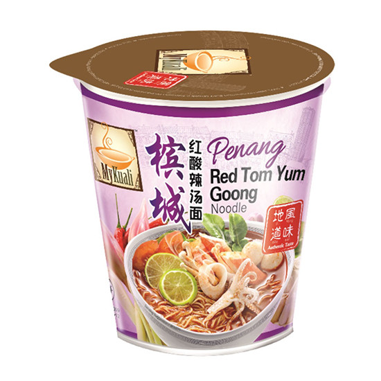 MYKUALI PEN RED TOMYUM GOONG NOODLE 85GM