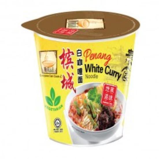 MYKUALI PENANG WHITE CURRY VEGETARIAN CUP NOODLE 8