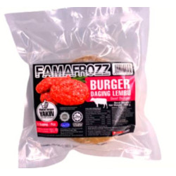 FAMAFROZZ BURGER DAGING LEMBU 500G