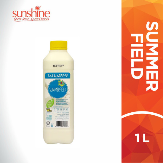 SUMMERFIELD FULL CREAM FRESH MILK 1L