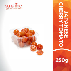 VEGE2FRESH JAPANESE CHERRY TOMATO 250GM VEGE2FRESH JAPANESE CHERRY TOMATO 250GM
