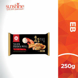 EB TIGER PRAWN ROLL 250G EB TIGER PRAWN ROLL 250G