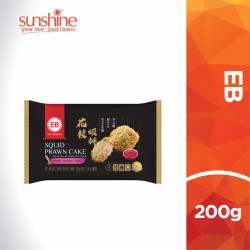 EB SQUID PRAWN CAKE 200G EB SQUID PRAWN CAKE 200G