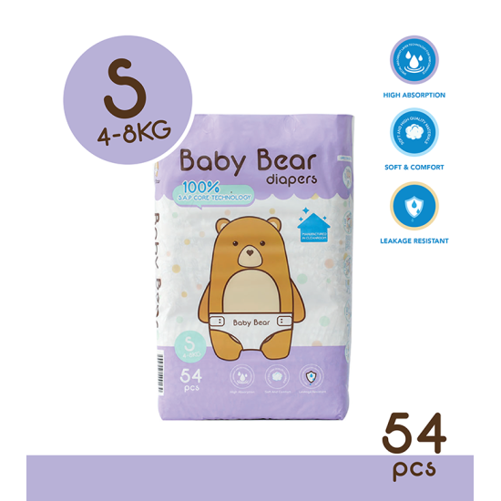 BABY BEAR DIAPERS TAPE S54