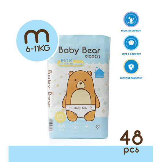 BABY BEAR DIAPERS TAPE M48