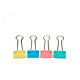 GRABBIT BINDER CLIPS 19MM MIX COL 15PCS