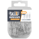 GRABBIT PAPER CLIPS 50MM ROUND SILVER 50PCS