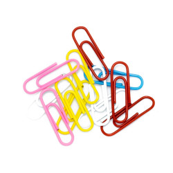 GRABBIT PAPER CLIPS 50MM ROUND MIX COL 50PCS GRABBIT PAPER CLIPS 50MM ROUND MIX COL 50PCS