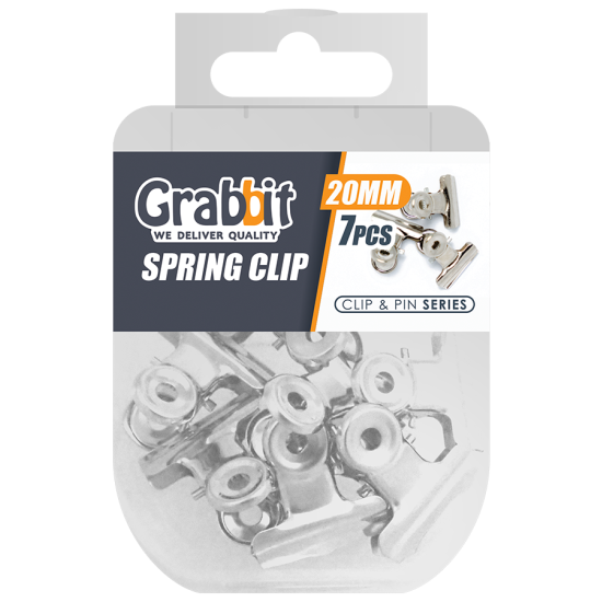 GRABBIT SPRING CLIP 20MM 7PCS