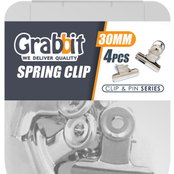 GRABBIT SPRING CLIP 30MM 4PCS GRABBIT SPRING CLIP 30MM 4PCS