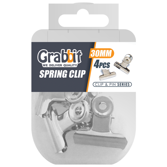 GRABBIT SPRING CLIP 30MM 4PCS