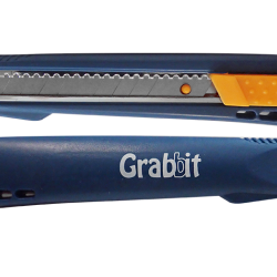 GRABBIT 9MM AUTO-LOCK PLASTIC SNAP-OFF BLADE CUTTE GRABBIT 9MM AUTO-LOCK PLASTIC SNAP-OFF BLADE CUTTE
