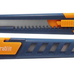 GRABBIT 18MM AUTO-LOCK PLASTIC SNAP-OFF BLADE CUTT GRABBIT 18MM AUTO-LOCK PLASTIC SNAP-OFF BLADE CUTT